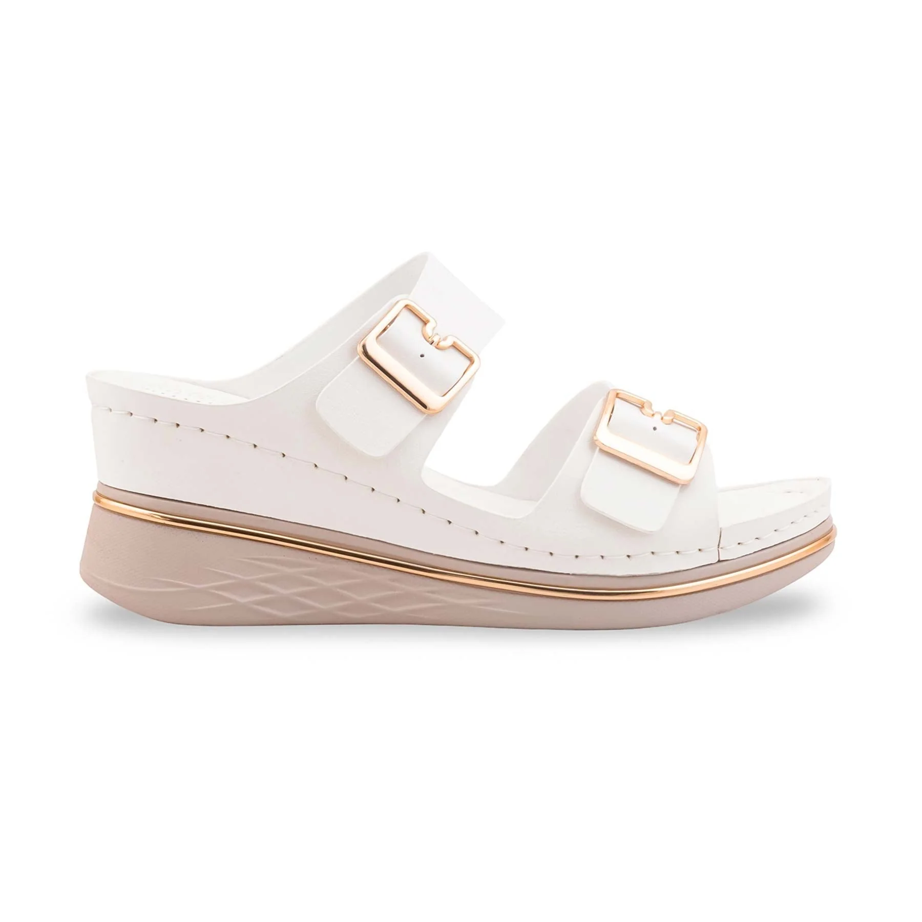 White Formal Women Slipper PU0732 - Image 2