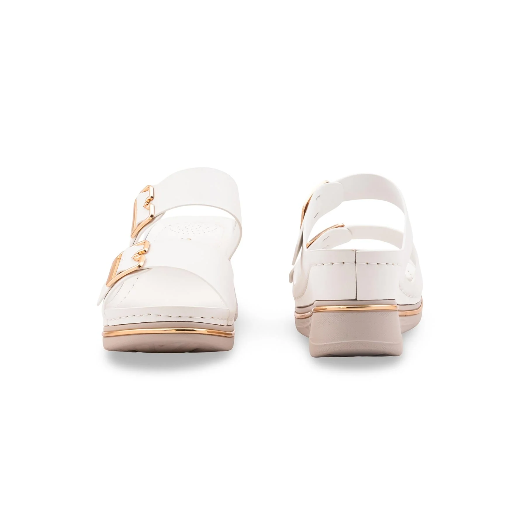 White Formal Women Slipper PU0732 - Image 4