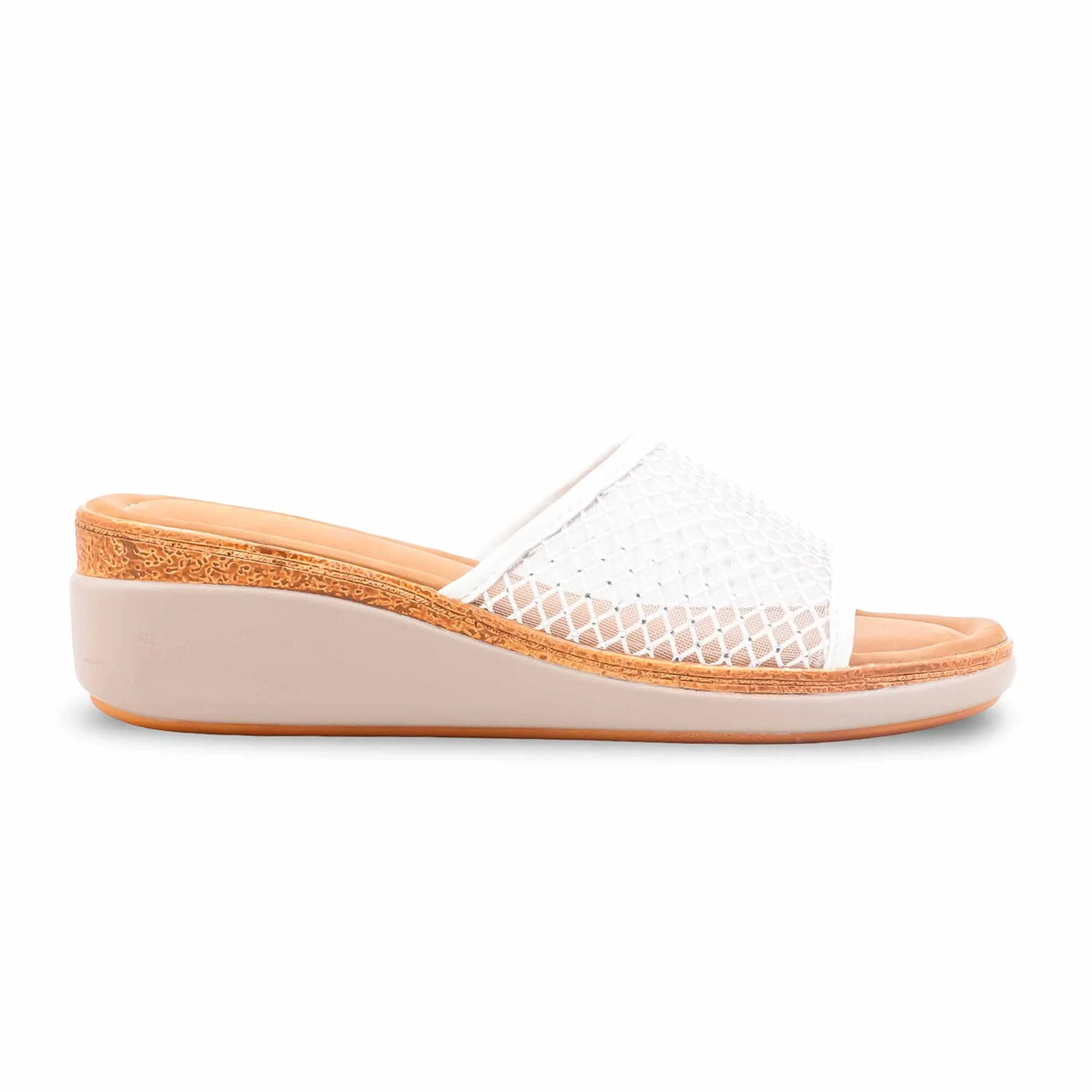 White Formal Women Slipper PU0733 - Image 2