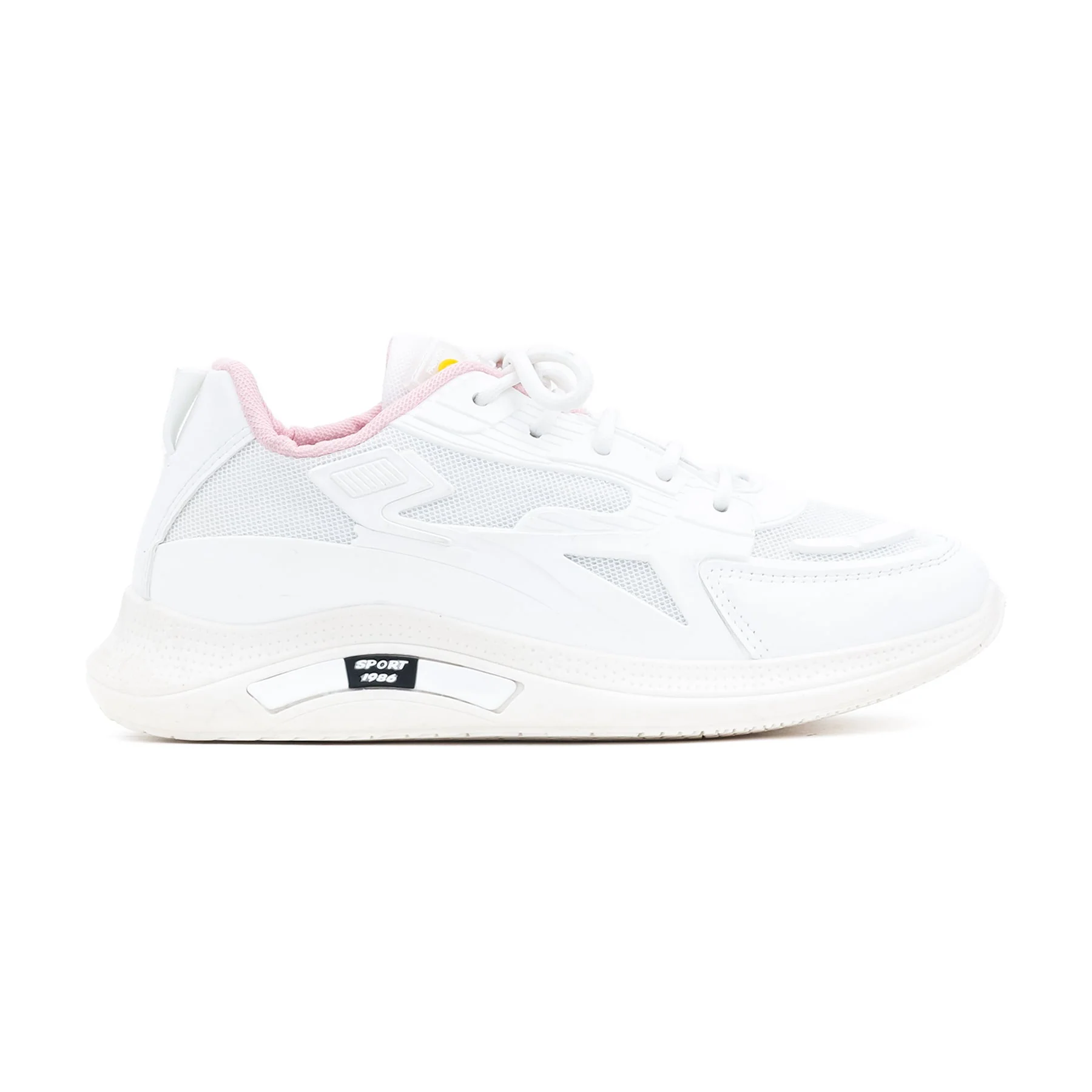 White Running Joggers AT8086 - Image 2