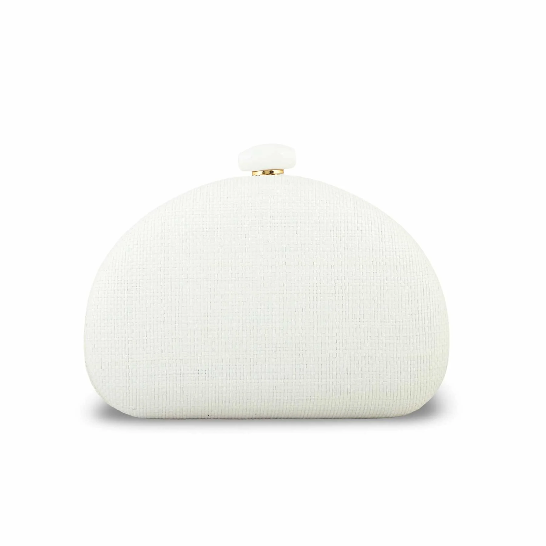 White Women Fancy Clutch P24388 - Image 4