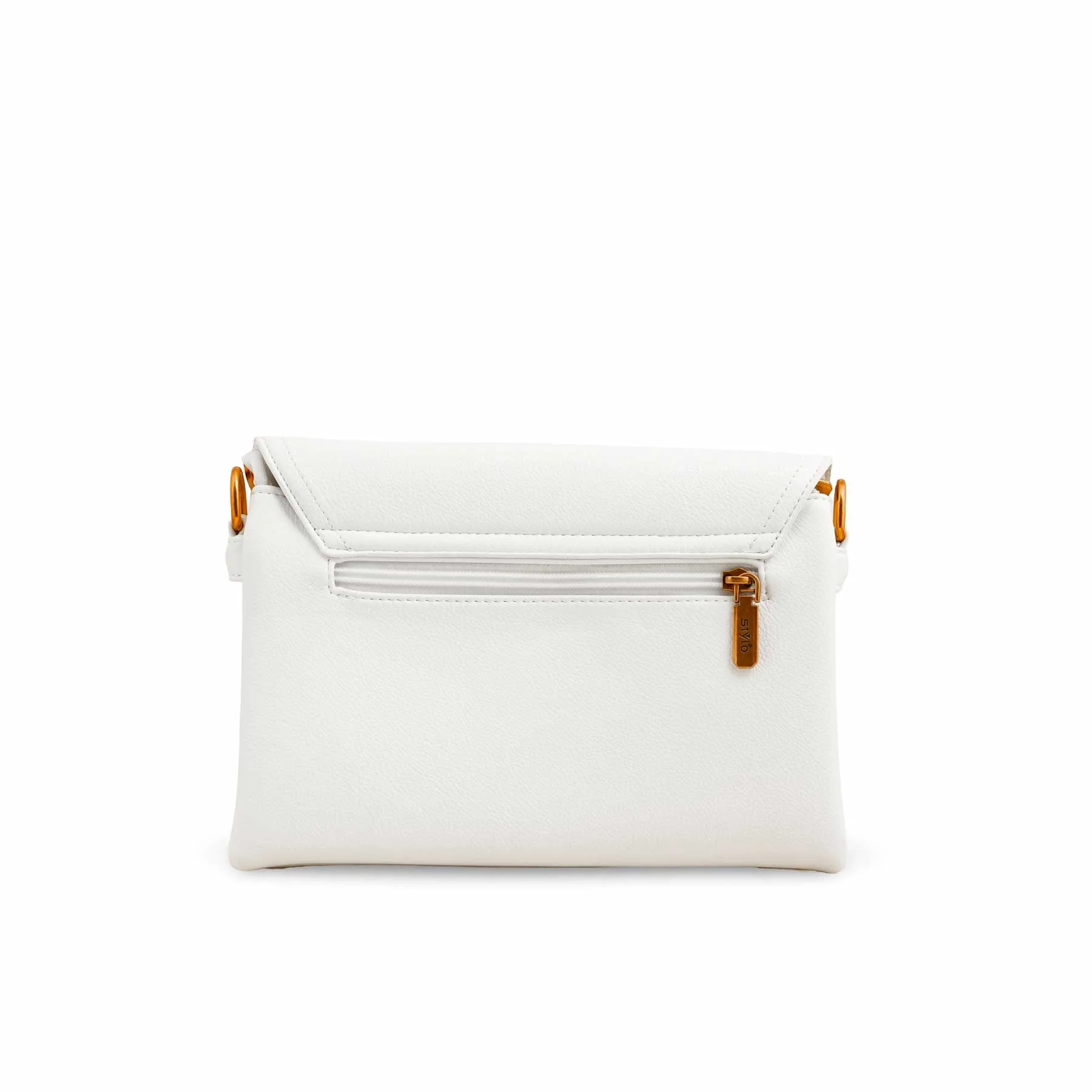 White Women Formal Shoulder Bag P36362 - Image 4