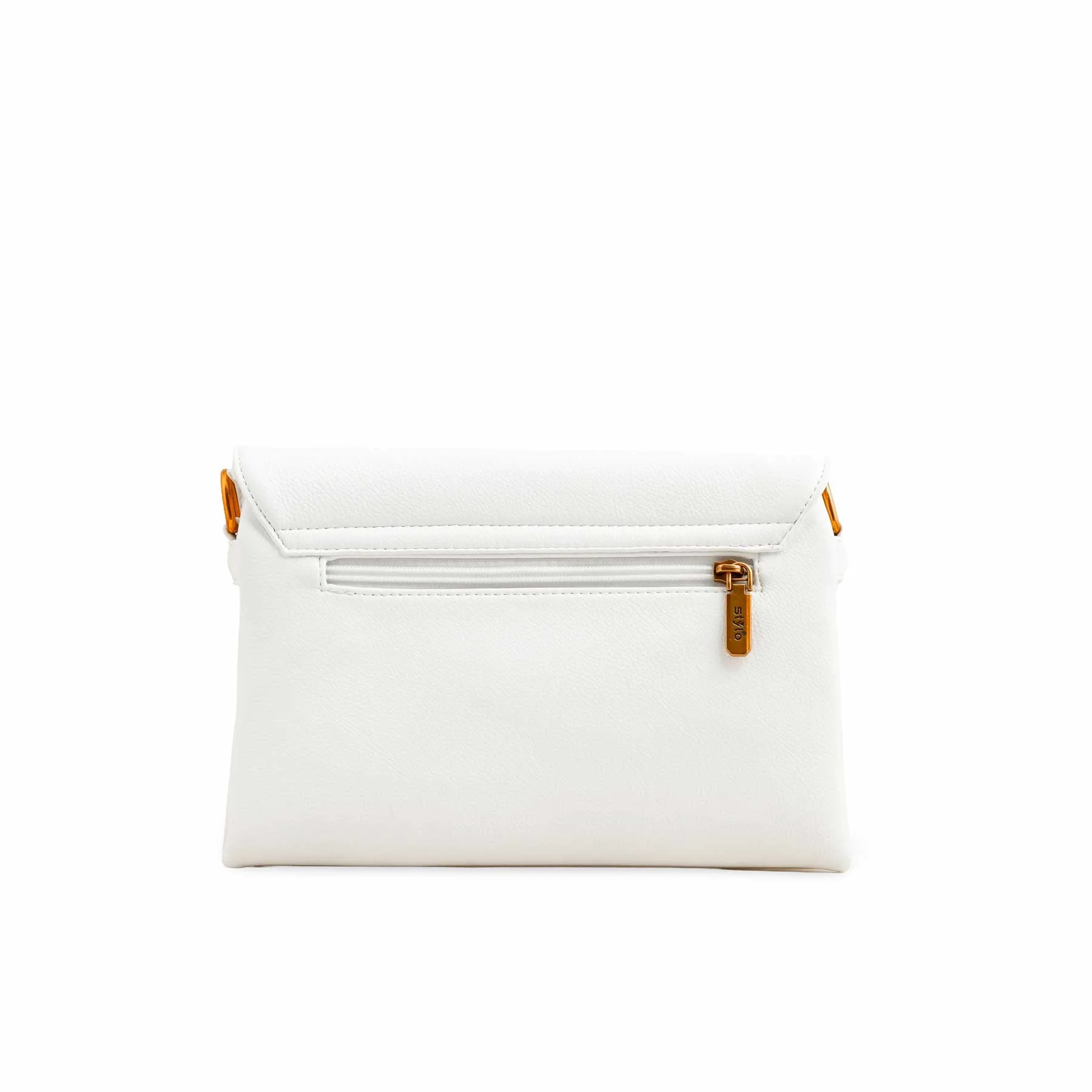 White Women Formal Shoulder Bag P36364 - Image 4