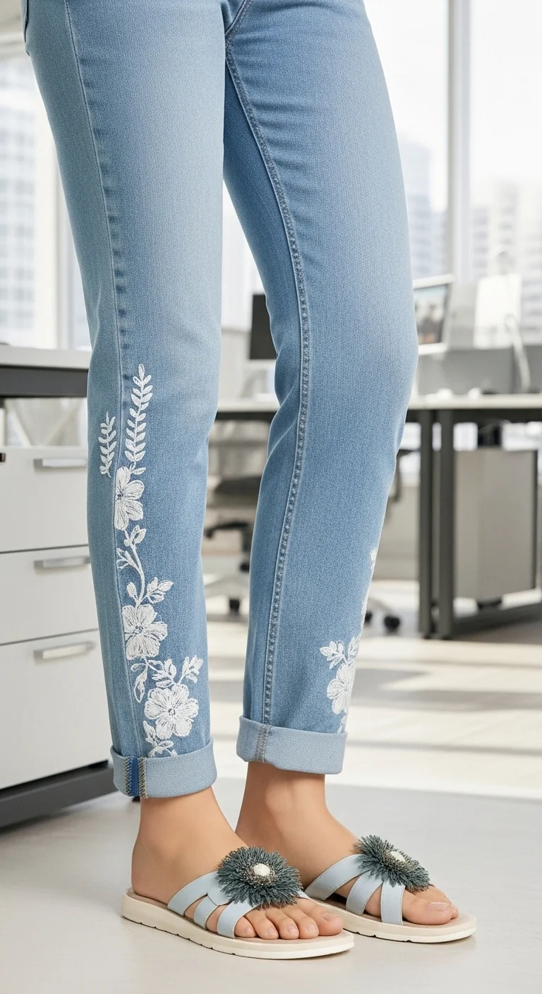 Women Casual Slipper -WS006507 - Image 11