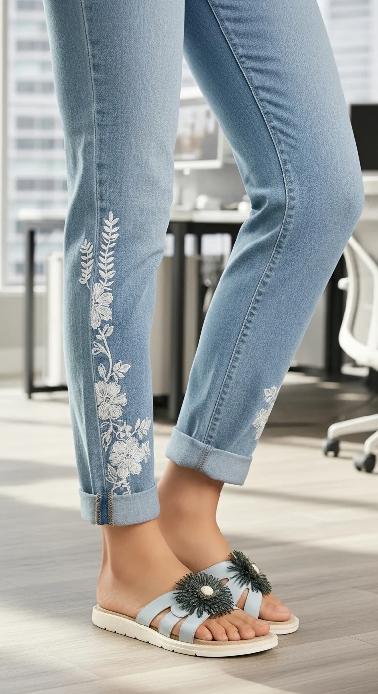 Women Casual Slipper -WS006507 - Image 7