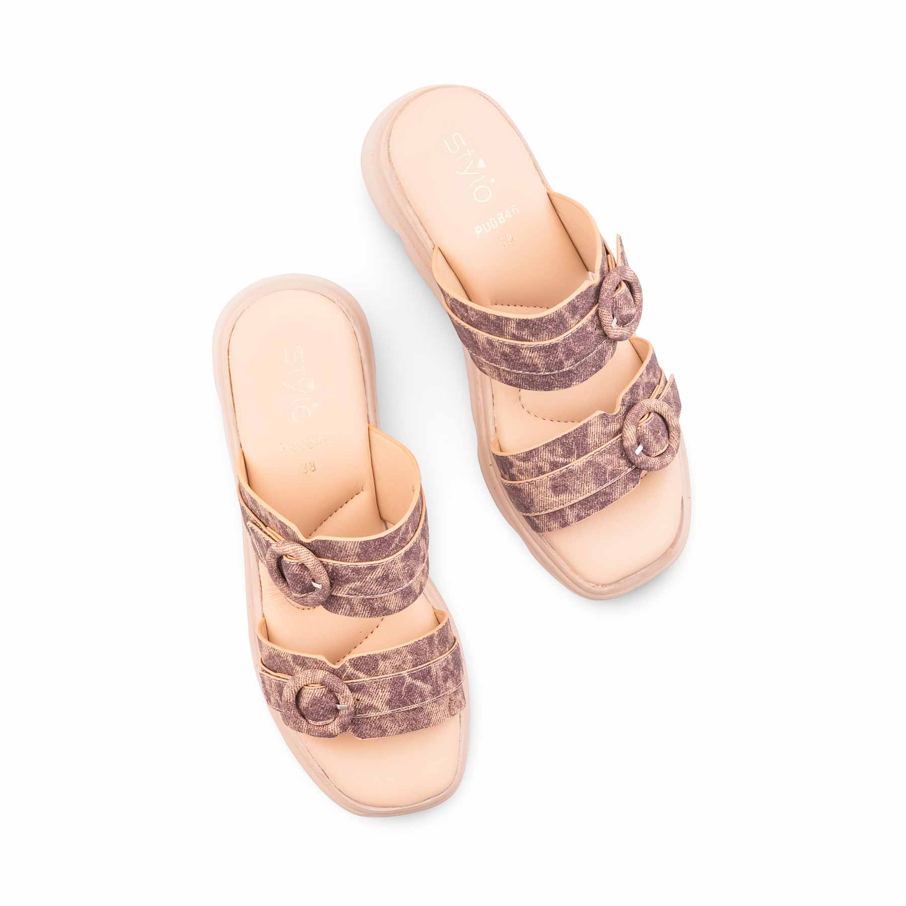 Women Formal Slipper - PU084602 - Image 5