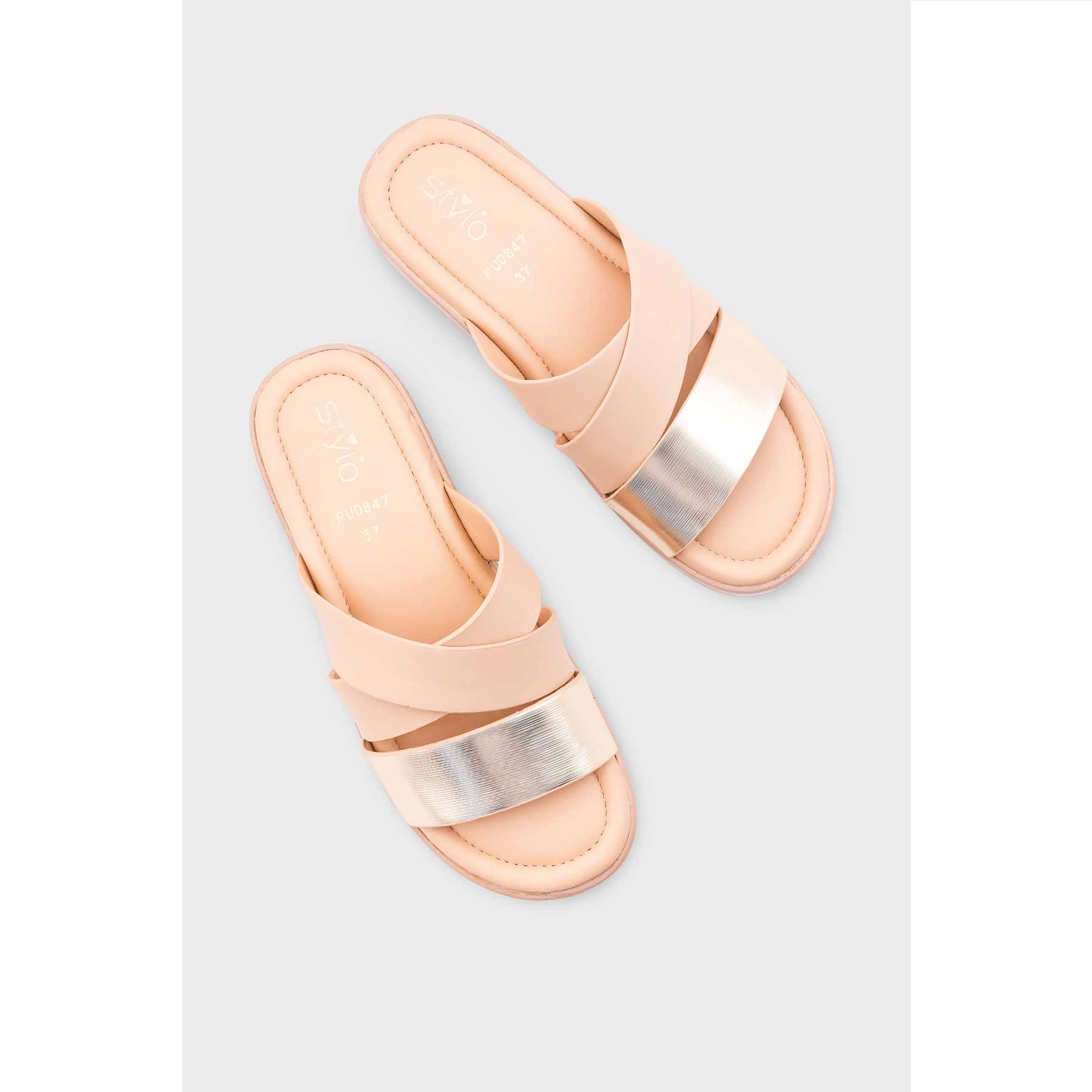 Women Formal Slipper - PU084762 - Image 5
