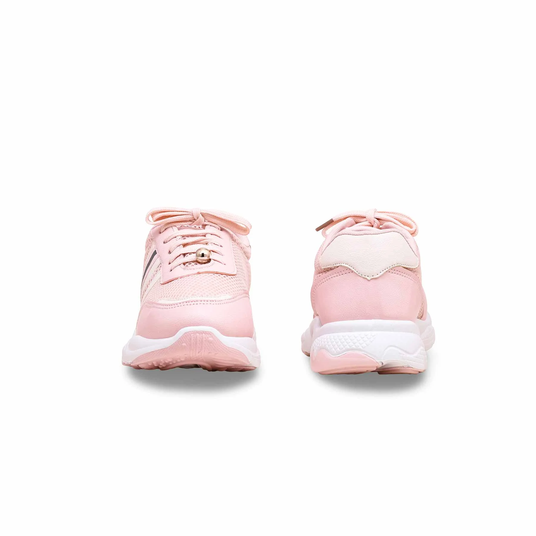Women Pink Casual Sneaker AT7328 - Image 4