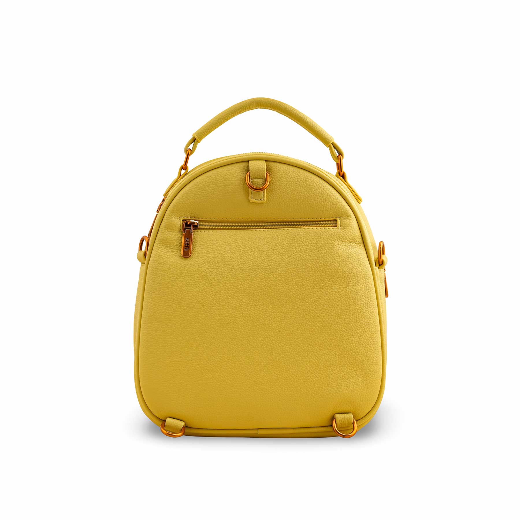 Yellow Casual Backpack P36389 - Image 4