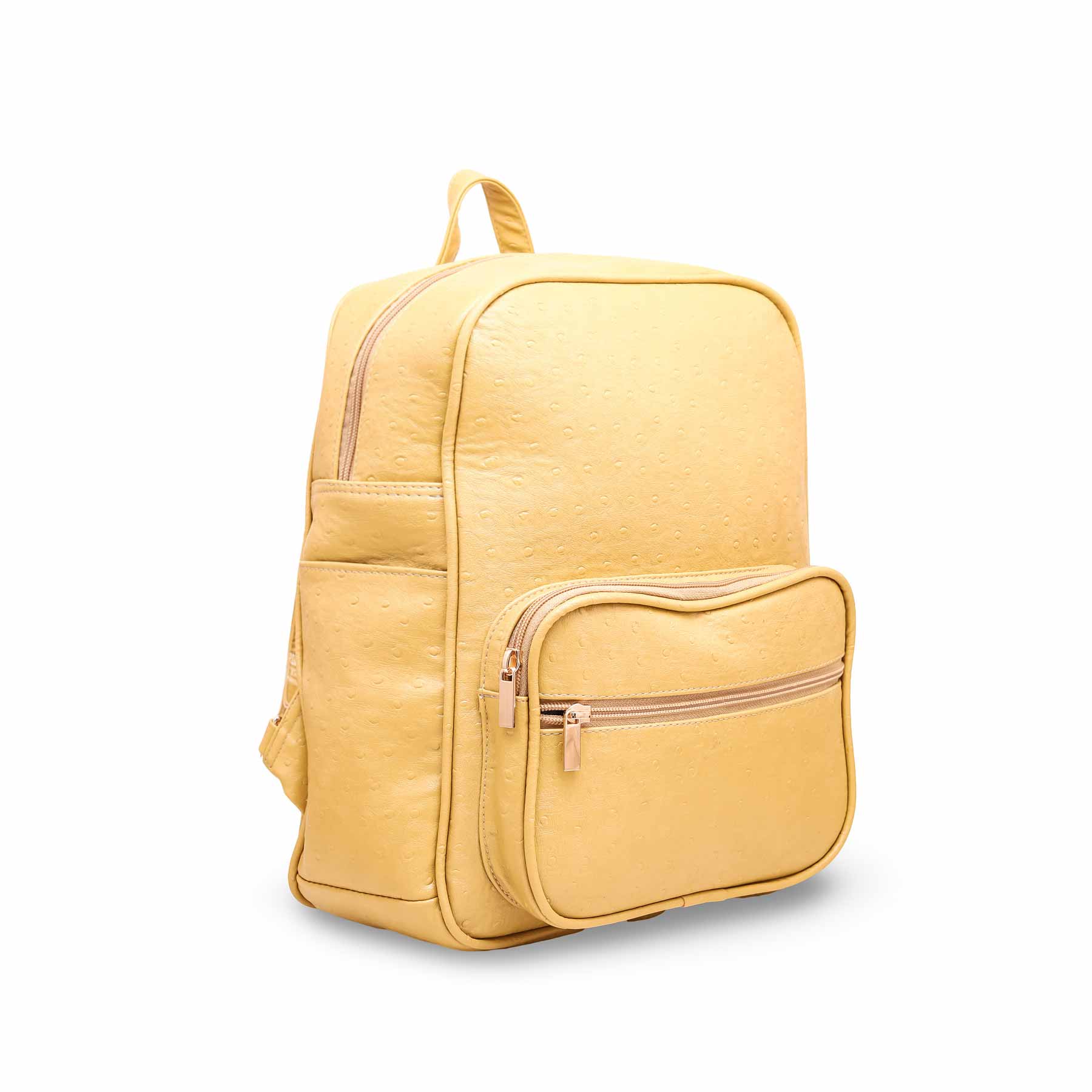 Yellow Casual BackPack P47439 - Image 2
