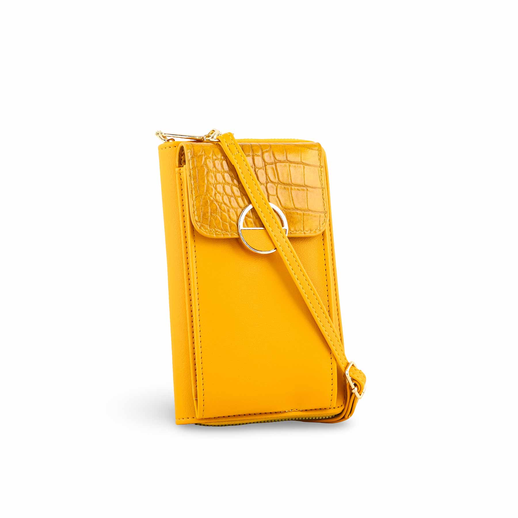 Yellow Casual Pouch P97621 - Image 3