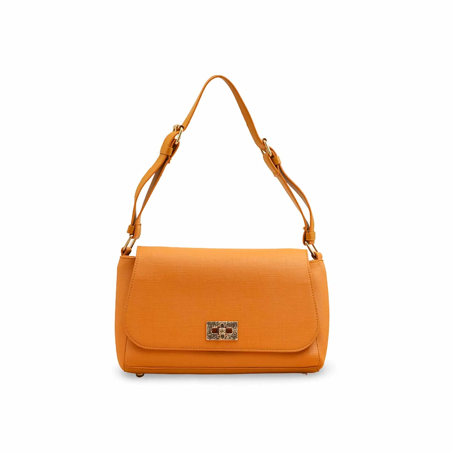 Yellow Casual Shoulder Bag For Women P55817 - Image 2