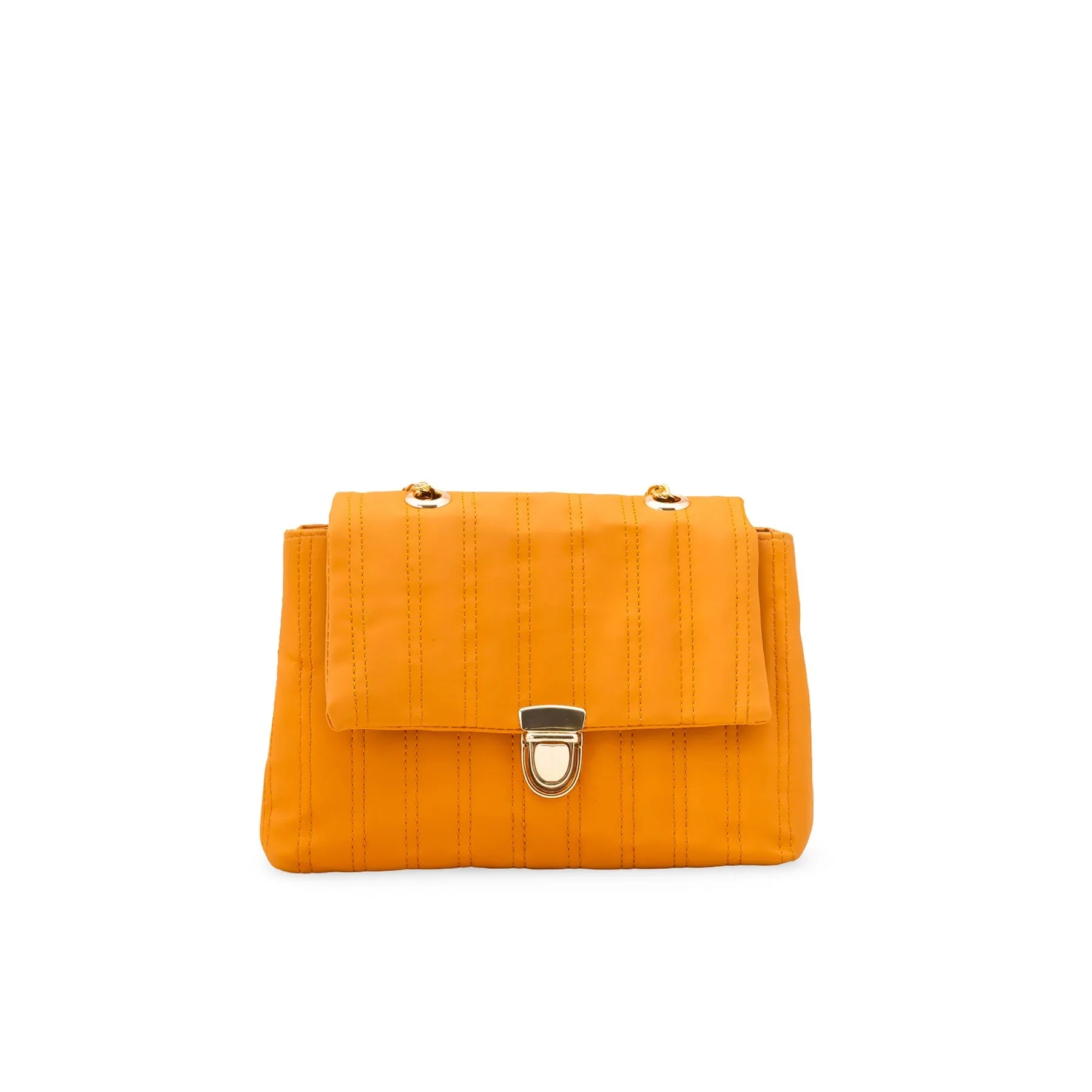Yellow Casual Shoulder Bag For Women P56286 - Image 2