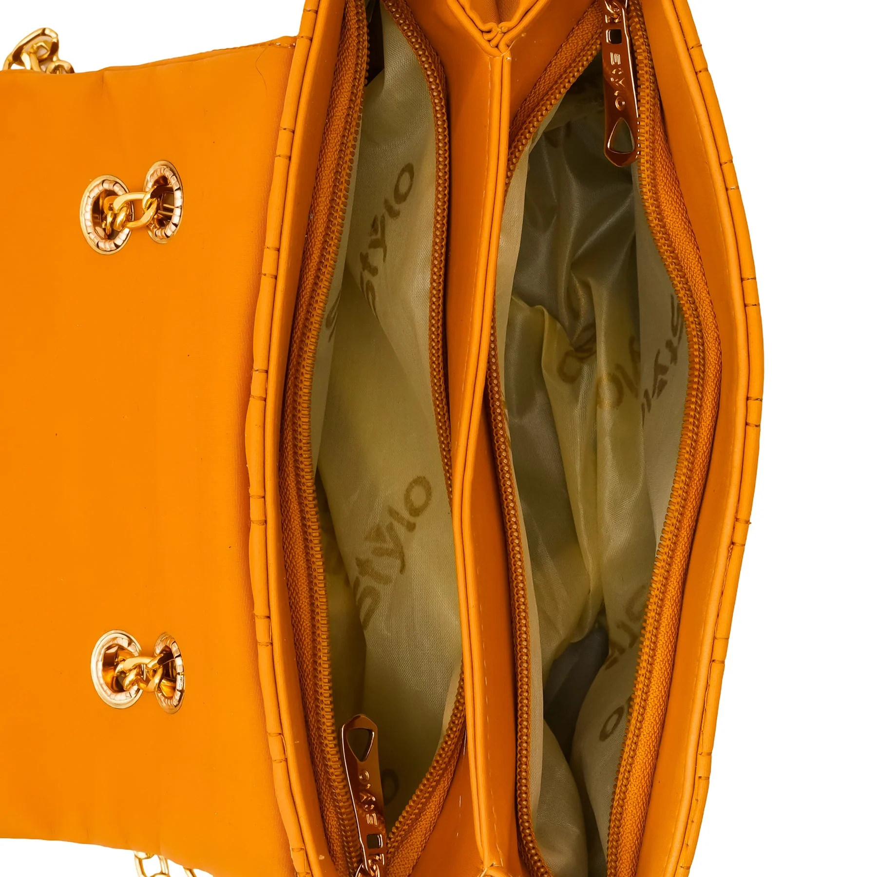 Yellow Casual Shoulder Bag For Women P56286 - Image 5