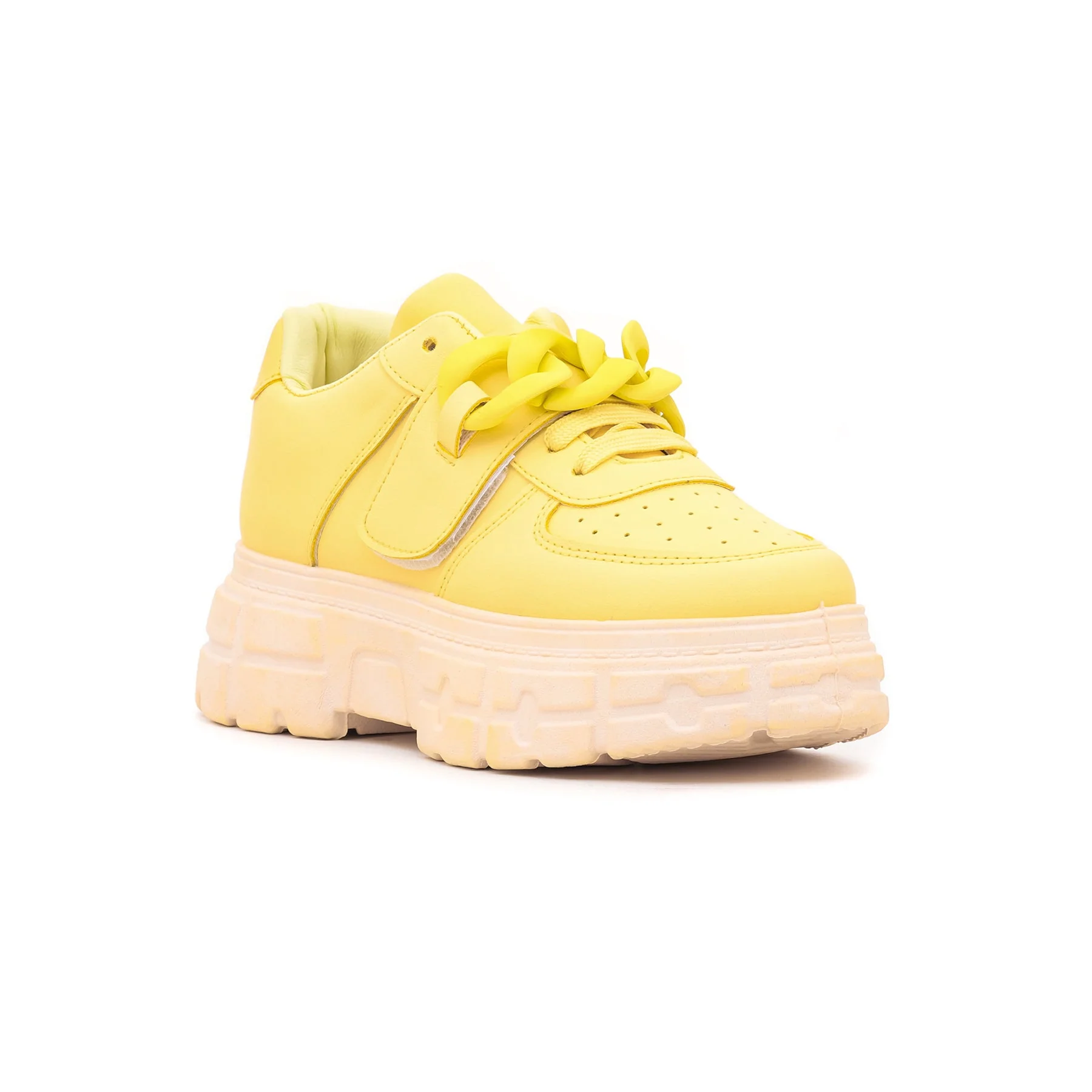 Yellow Casual Sneaker AT7127 - Image 2