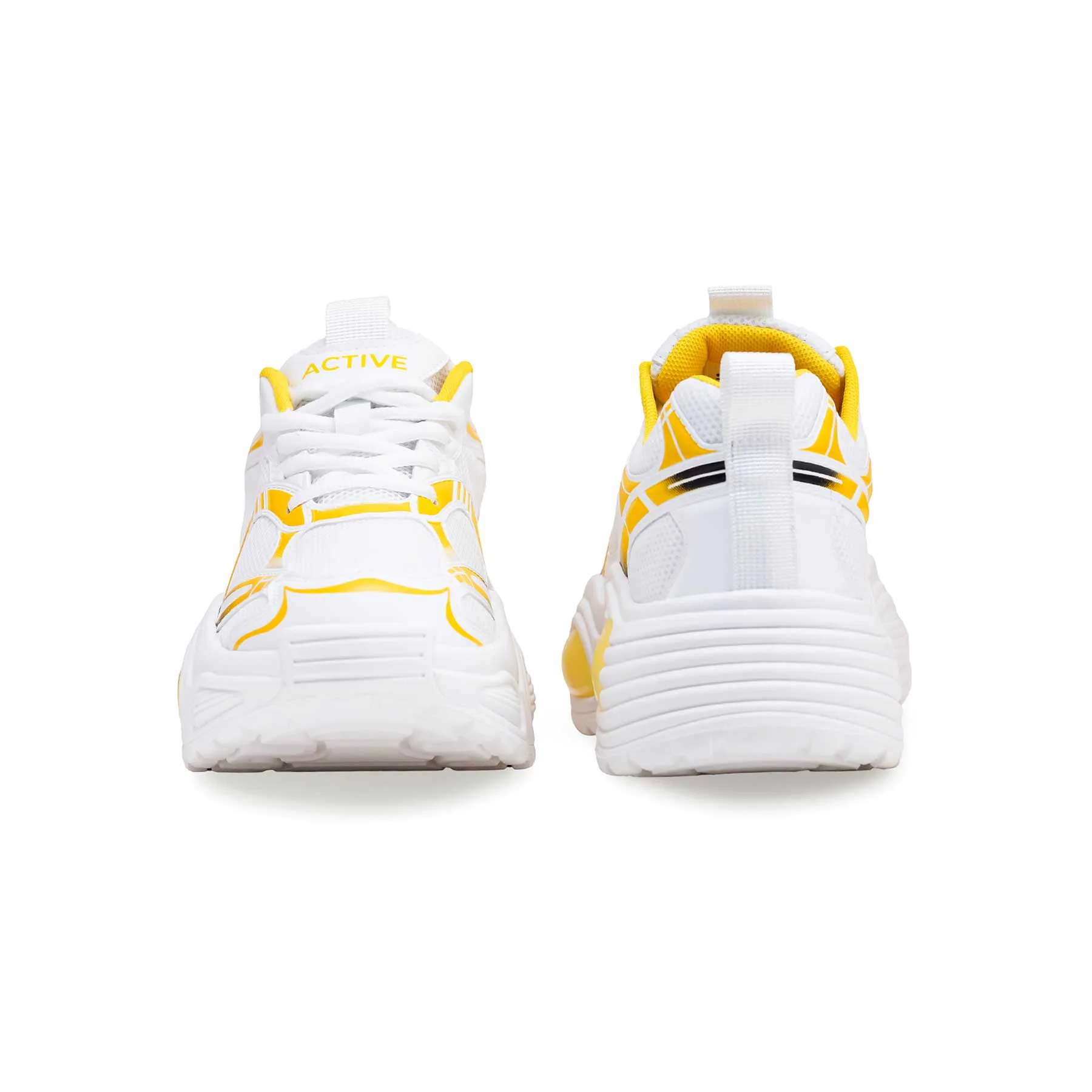 Yellow Casual Sneaker AT7342 - Image 4