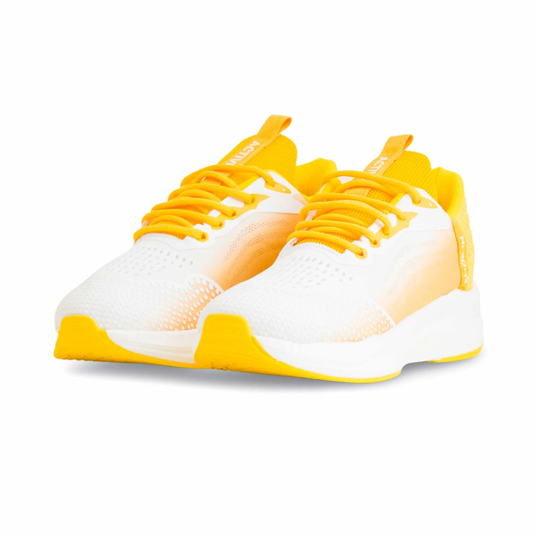 Yellow Casual Sneaker For Ladies AT7357 - Image 3