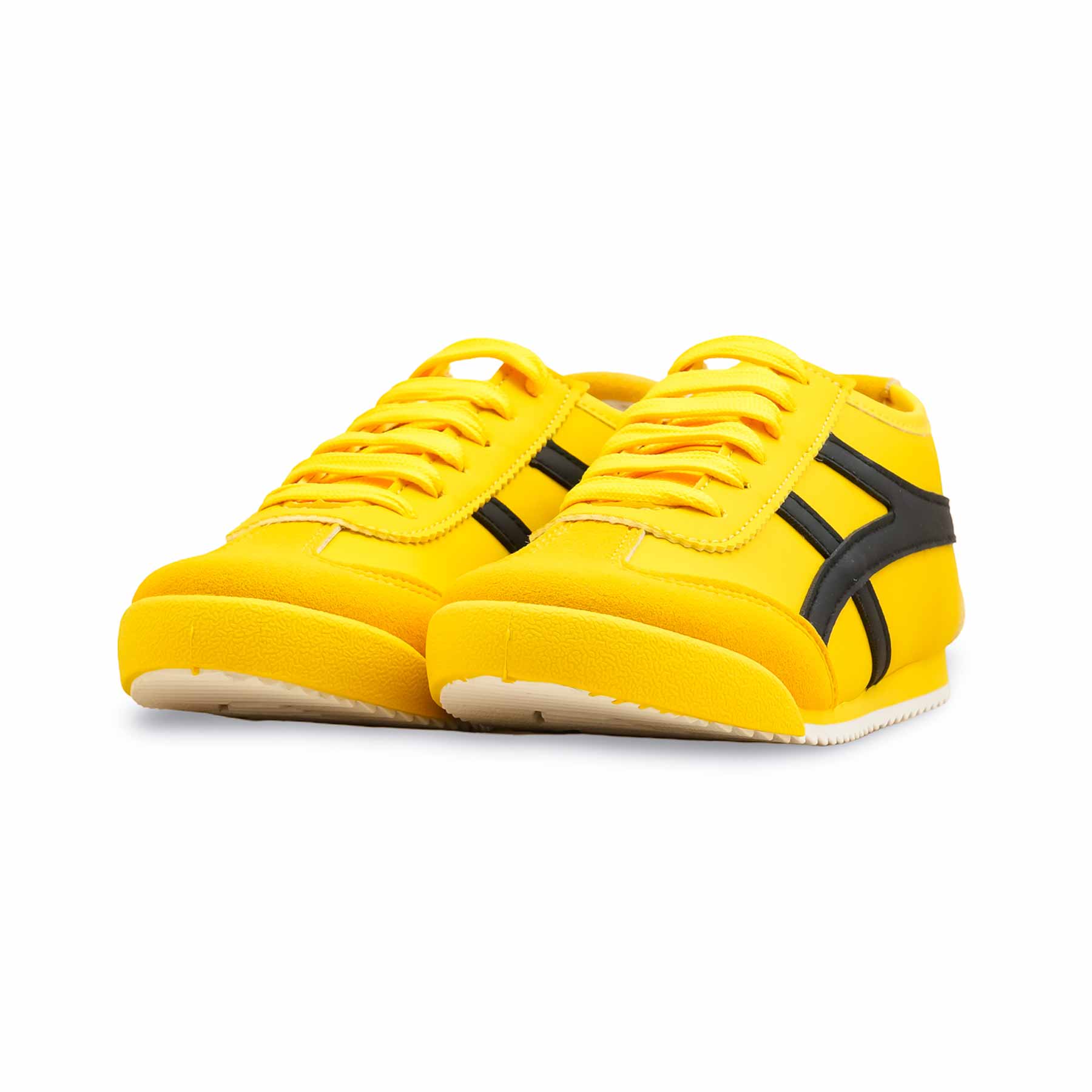 Yellow Casual Sneaker For Women AT7454 - Image 3