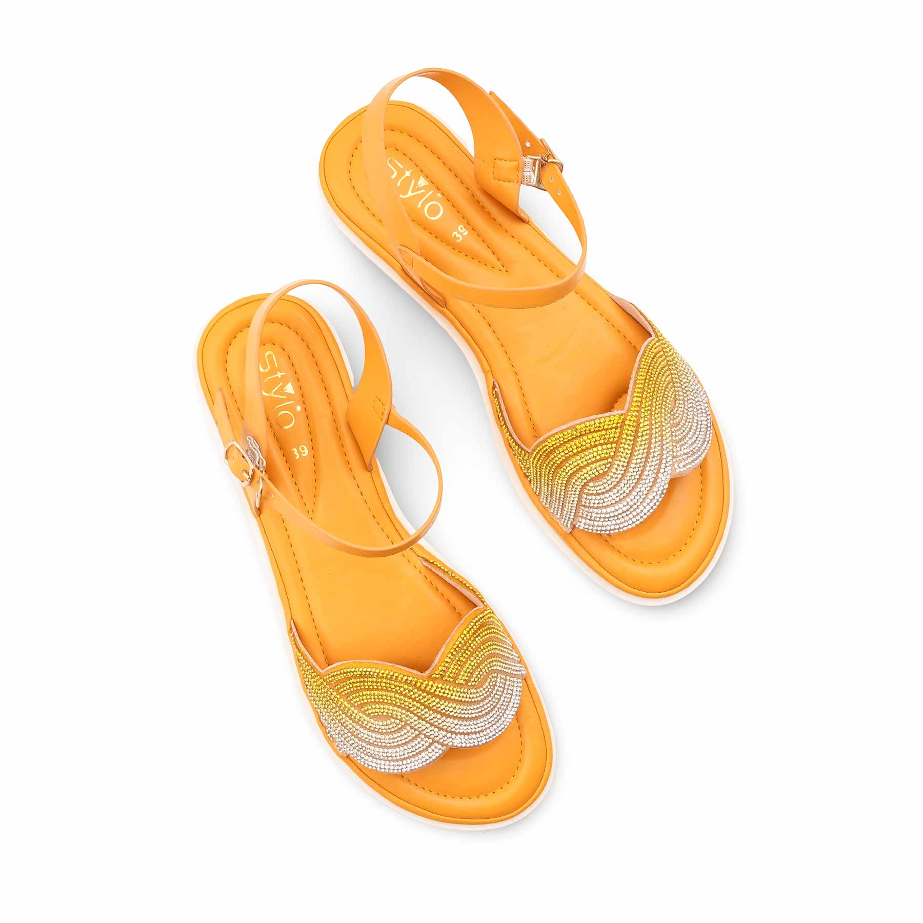Yellow Casual Softy For Ladies CL5616 - Image 5