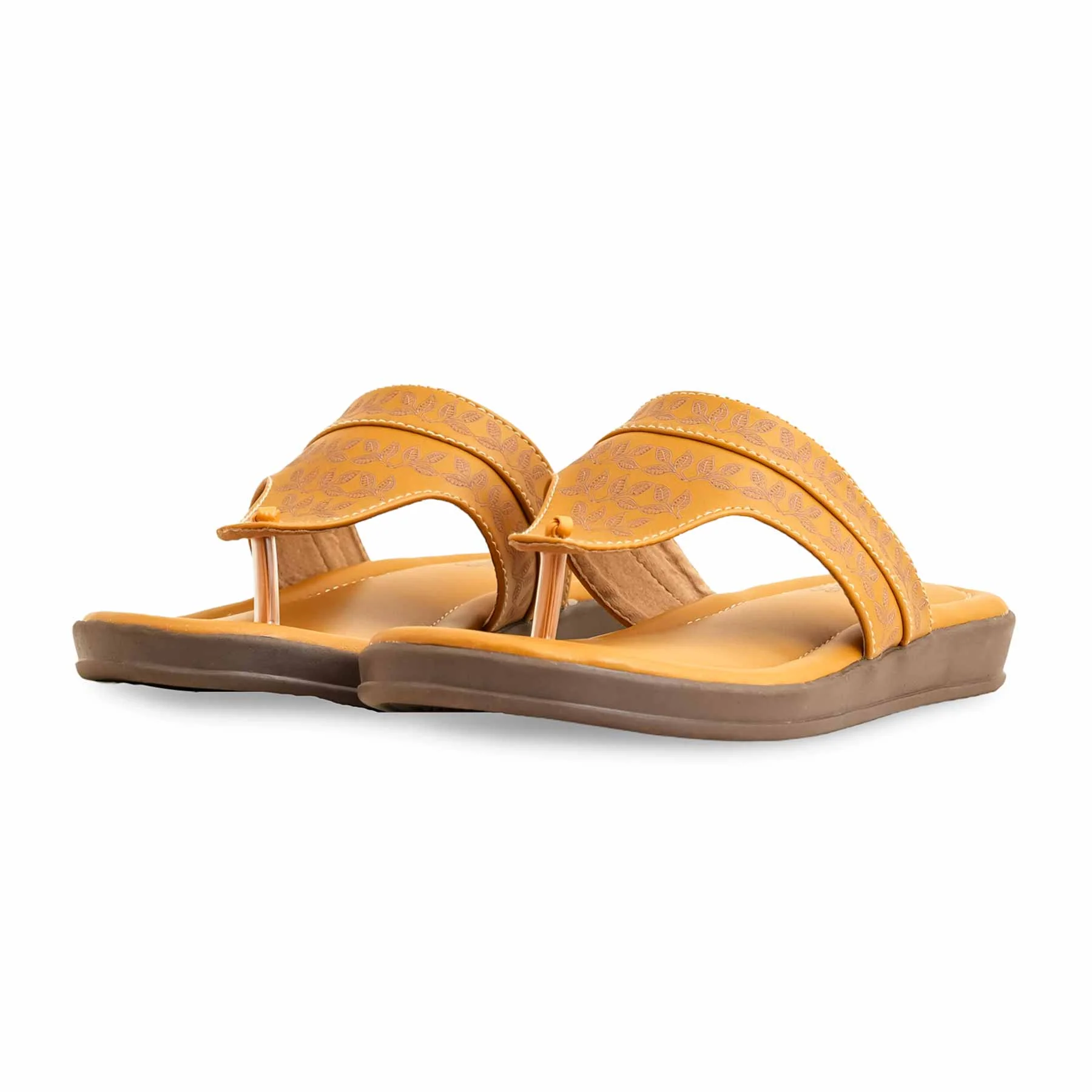 Yellow Casual Softy For Women CL4061 - Image 3
