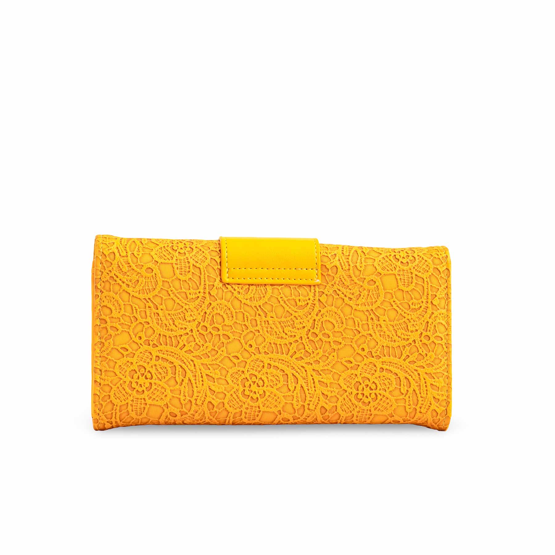 Yellow Casual Wallet For Women P70977 - Image 4