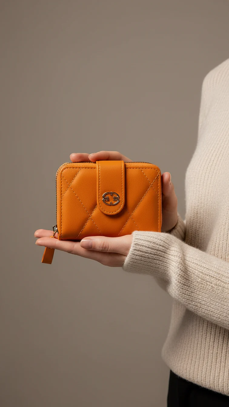Yellow Casual Wallet For Women P71147