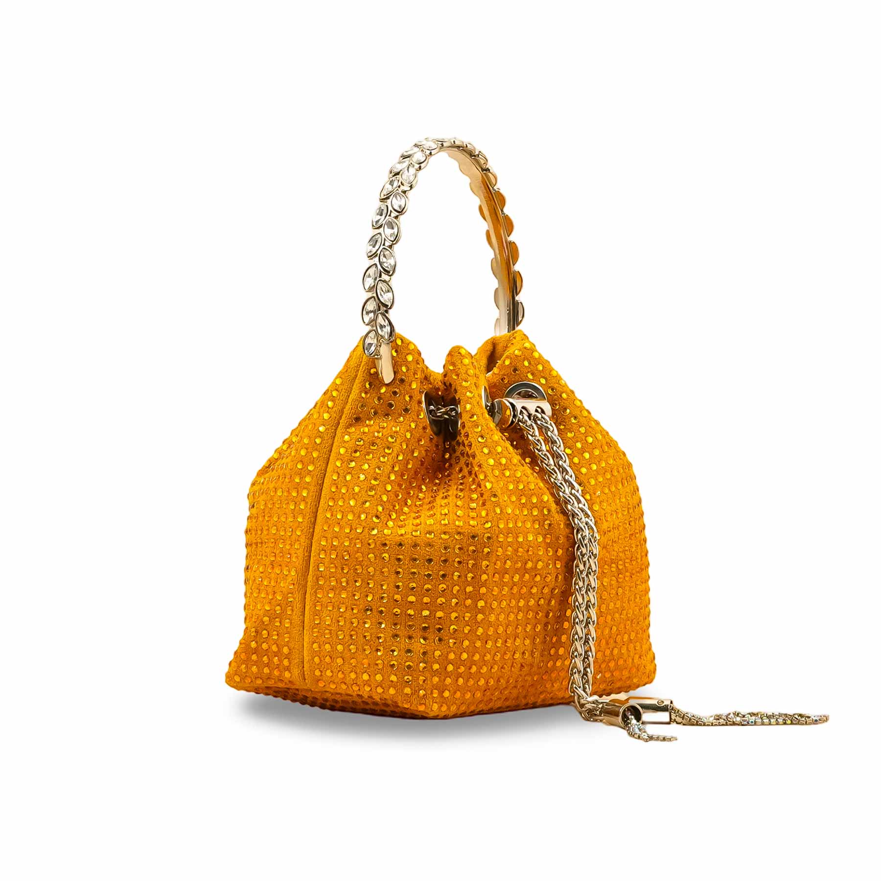 Yellow Fancy Clutch P36323 - Image 3