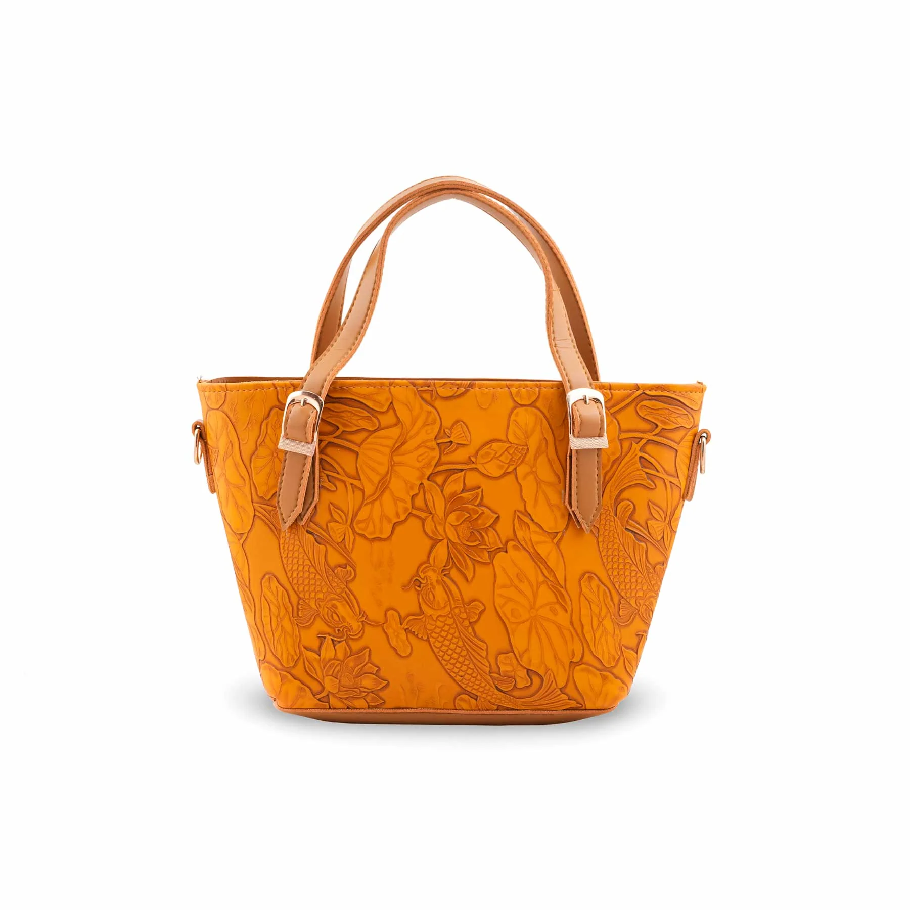 Yellow Formal Hand Bag For Women P56306 - Image 2