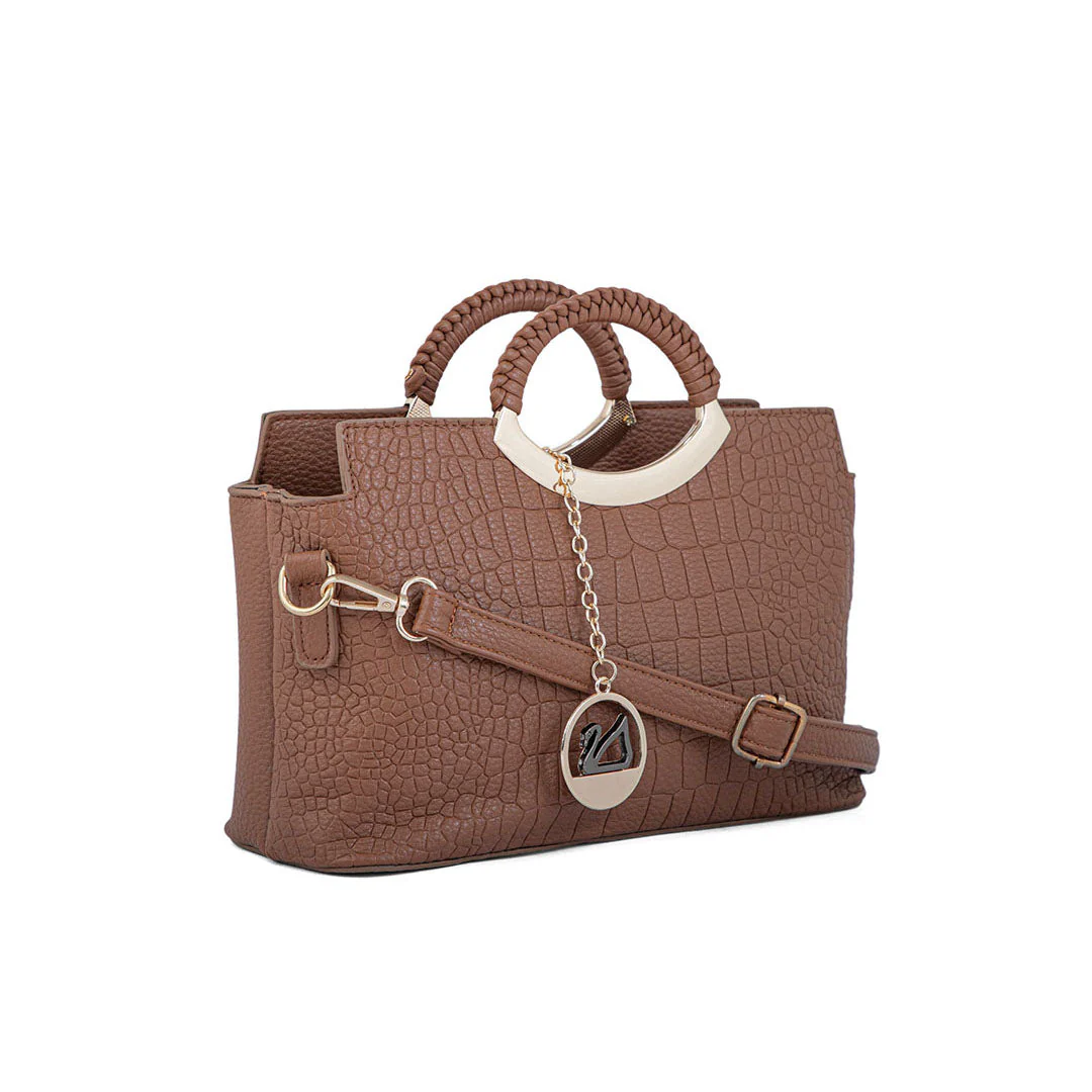 Brown Formal Hand Bag P36163 - Image 2