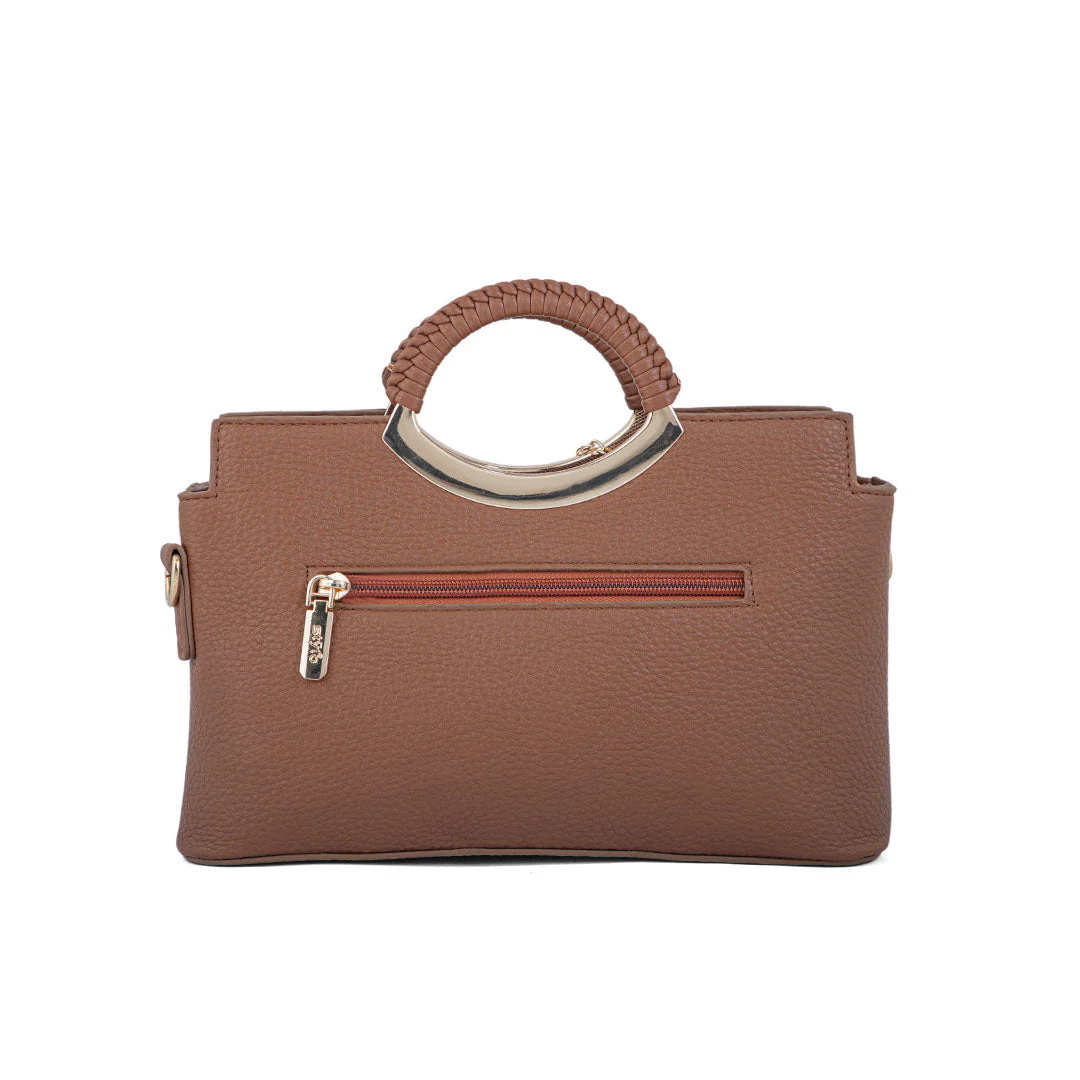 Brown Formal Hand Bag P36163 - Image 3