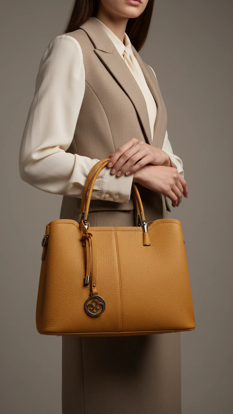 Yellow Formal Hand Bag P36291