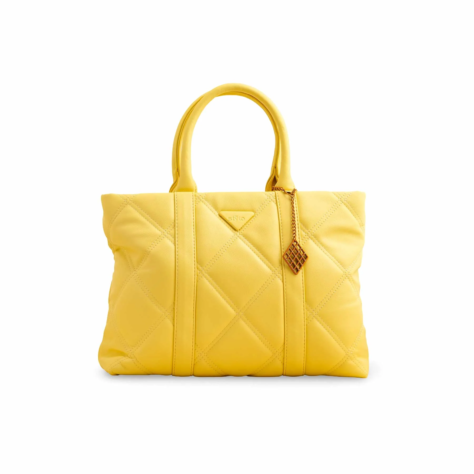 Yellow Formal Hand Bag P36368 - Image 2