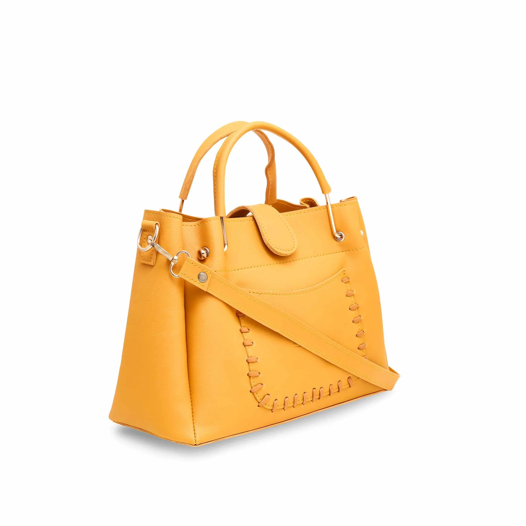 Yellow Formal Hand Bag P53395 - Image 2
