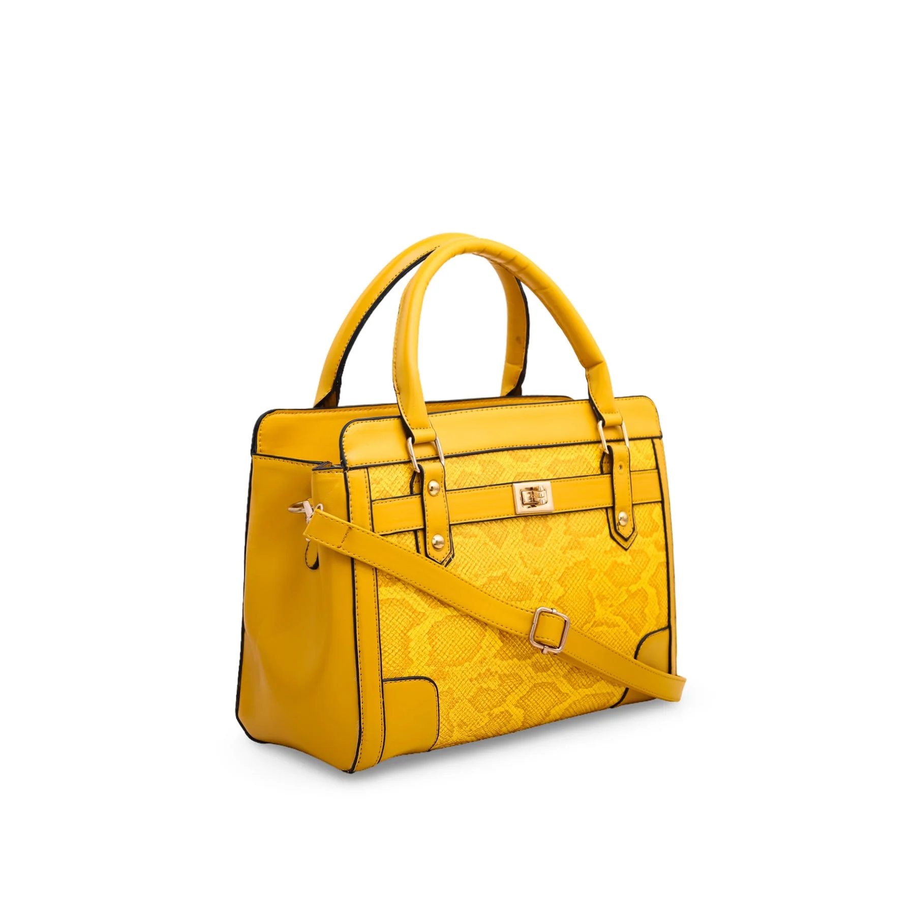 Yellow Formal Hand Bag P54388 - Image 2