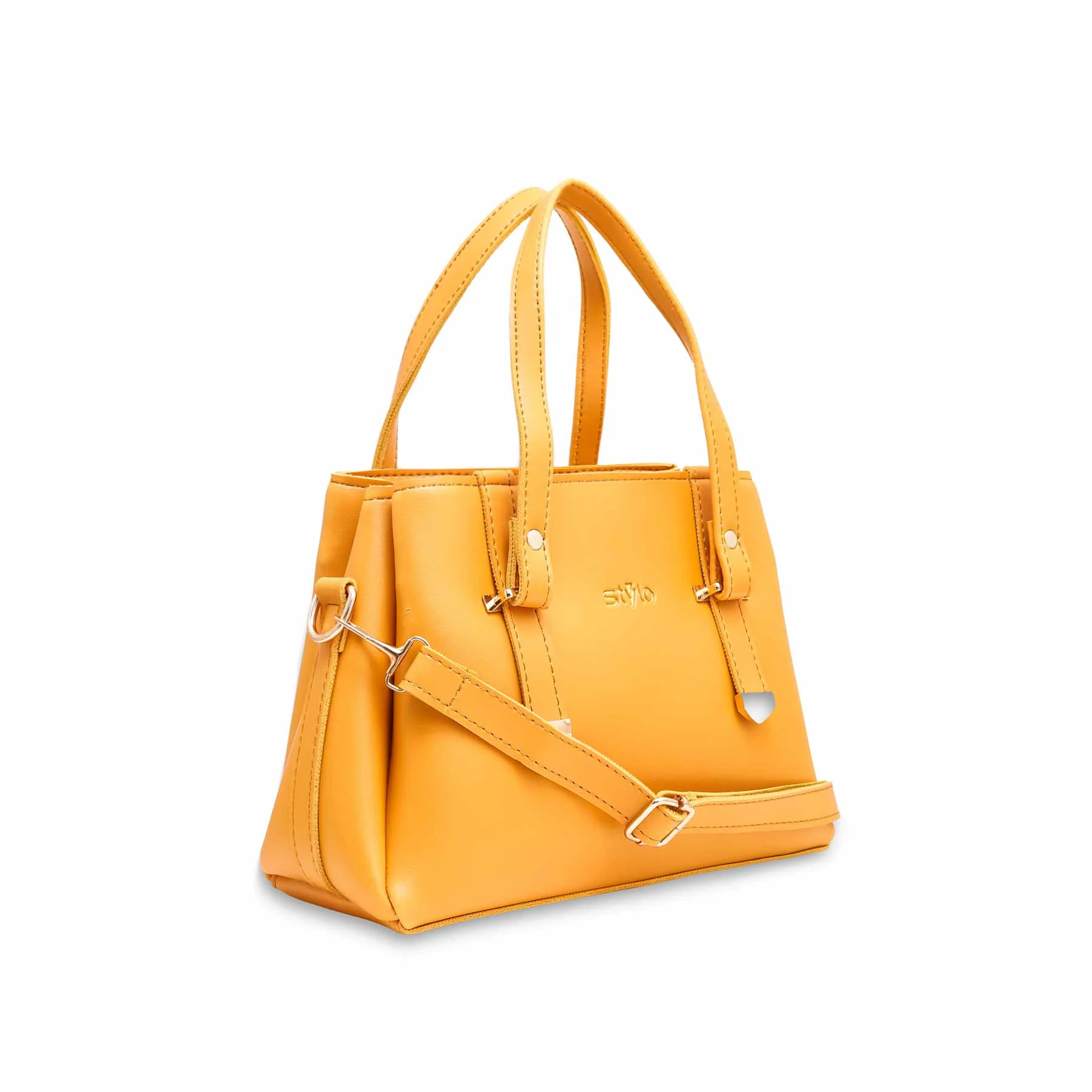 Yellow Formal Hand Bag P55380 - Image 2