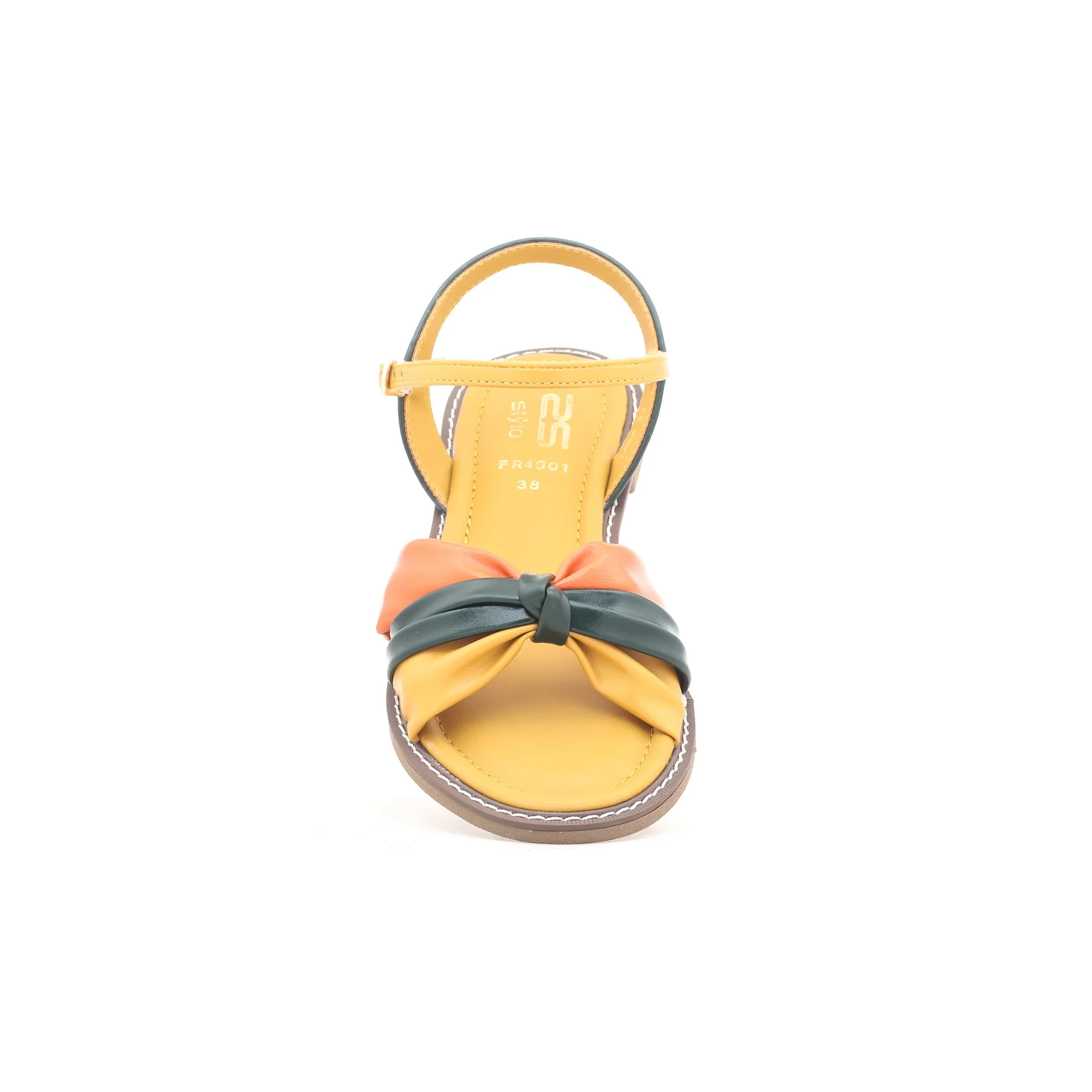 Yellow Formal Sandals FR4901 - Image 3