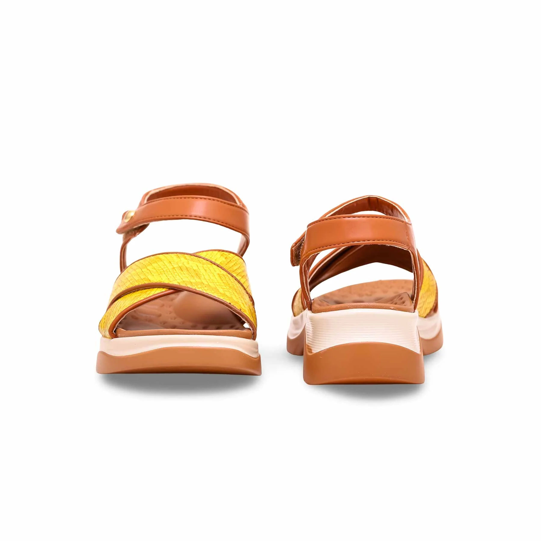 Yellow Formal Sandal PU0331 - Image 4