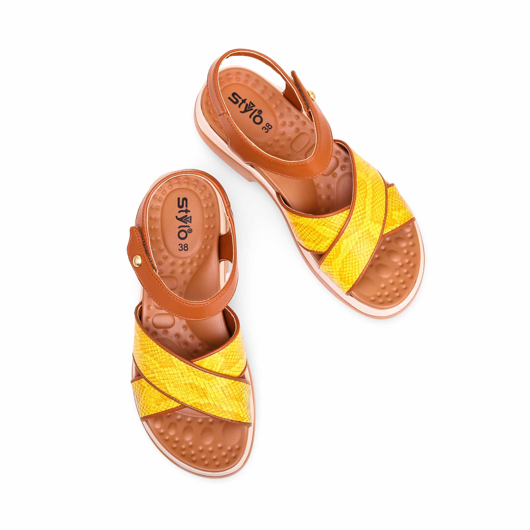 Yellow Formal Sandal PU0331 - Image 5