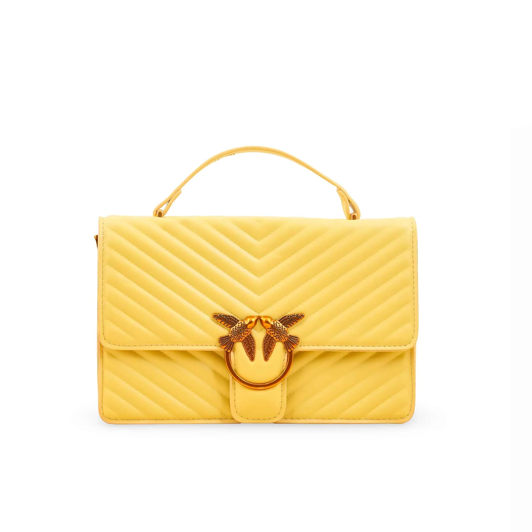 Yellow Formal Shoulder Bag P36143 - Image 2