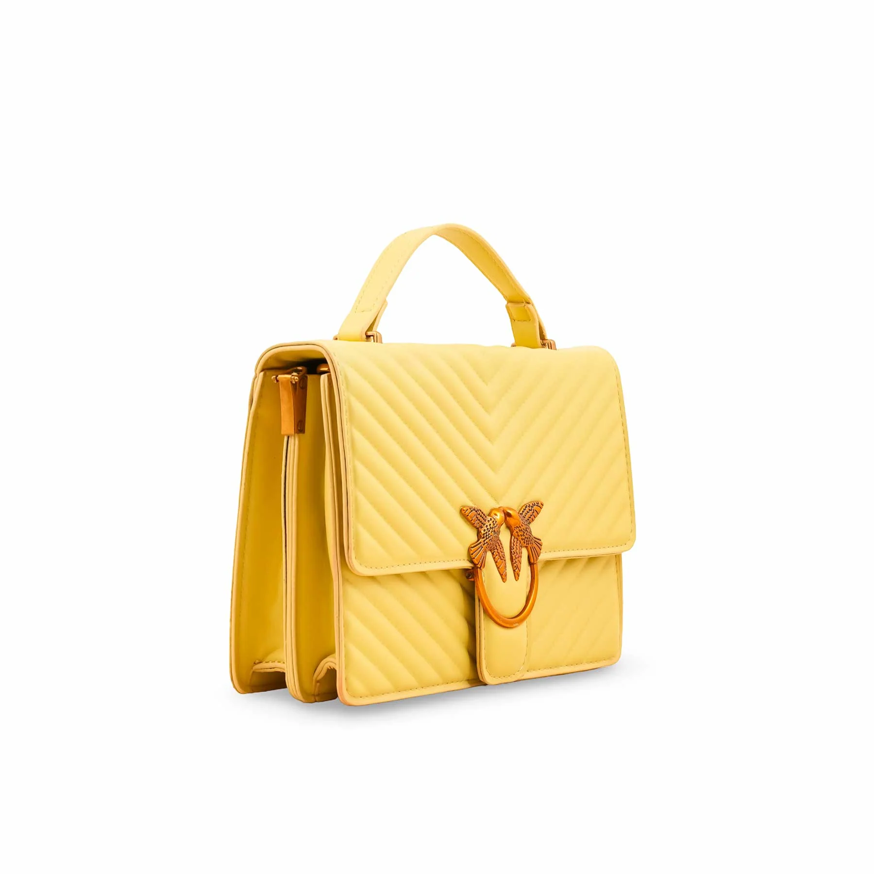Yellow Formal Shoulder Bag P36143 - Image 3