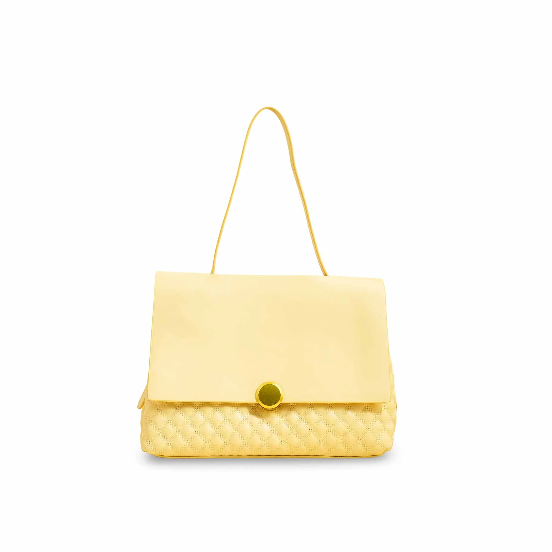 Yellow Formal Shoulder Bag P36230 - Image 2