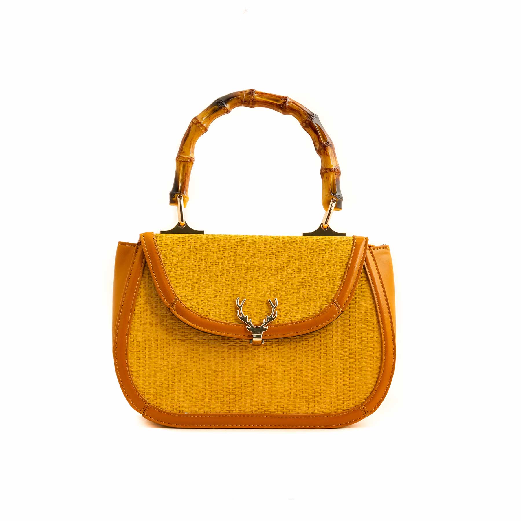 Yellow Formal Shoulder Bag P55731 - Image 2