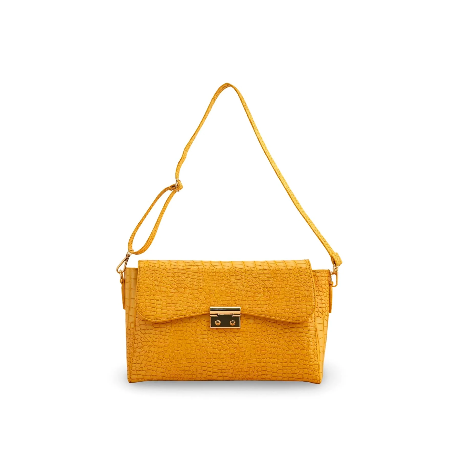 Yellow Formal Shoulder Bag P55766 - Image 2