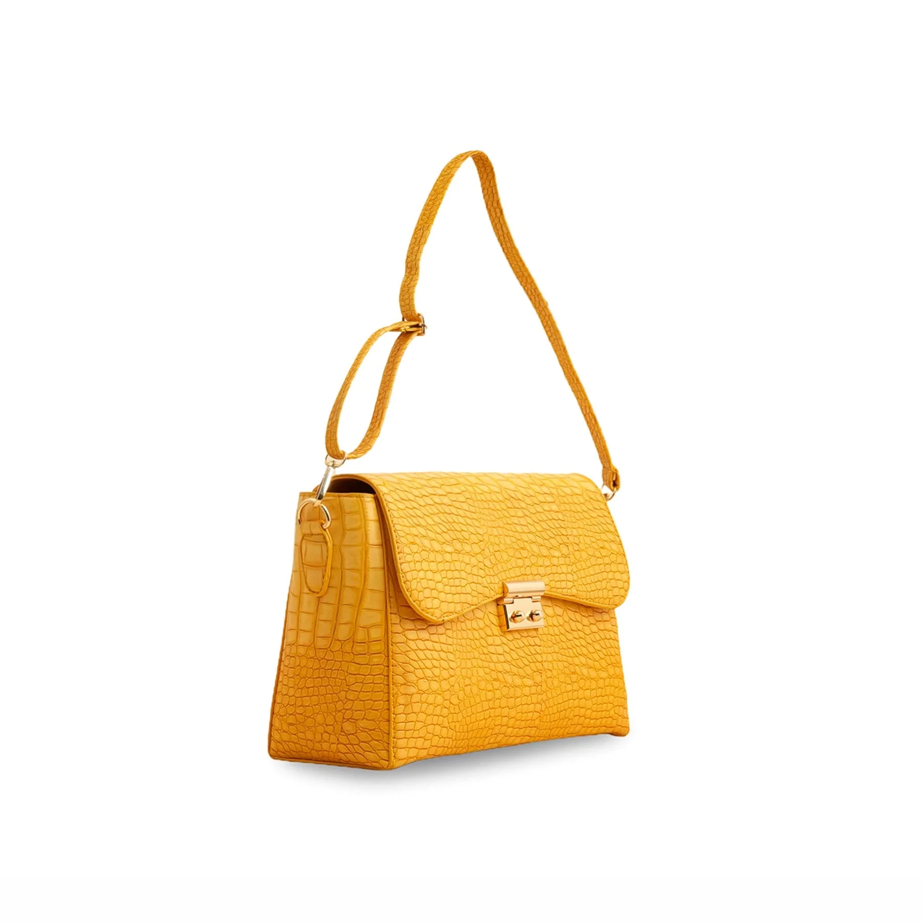 Yellow Formal Shoulder Bag P55766 - Image 3