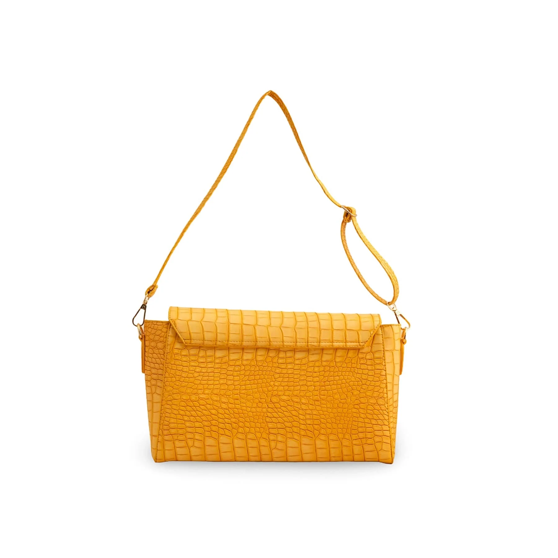 Yellow Formal Shoulder Bag P55766 - Image 4
