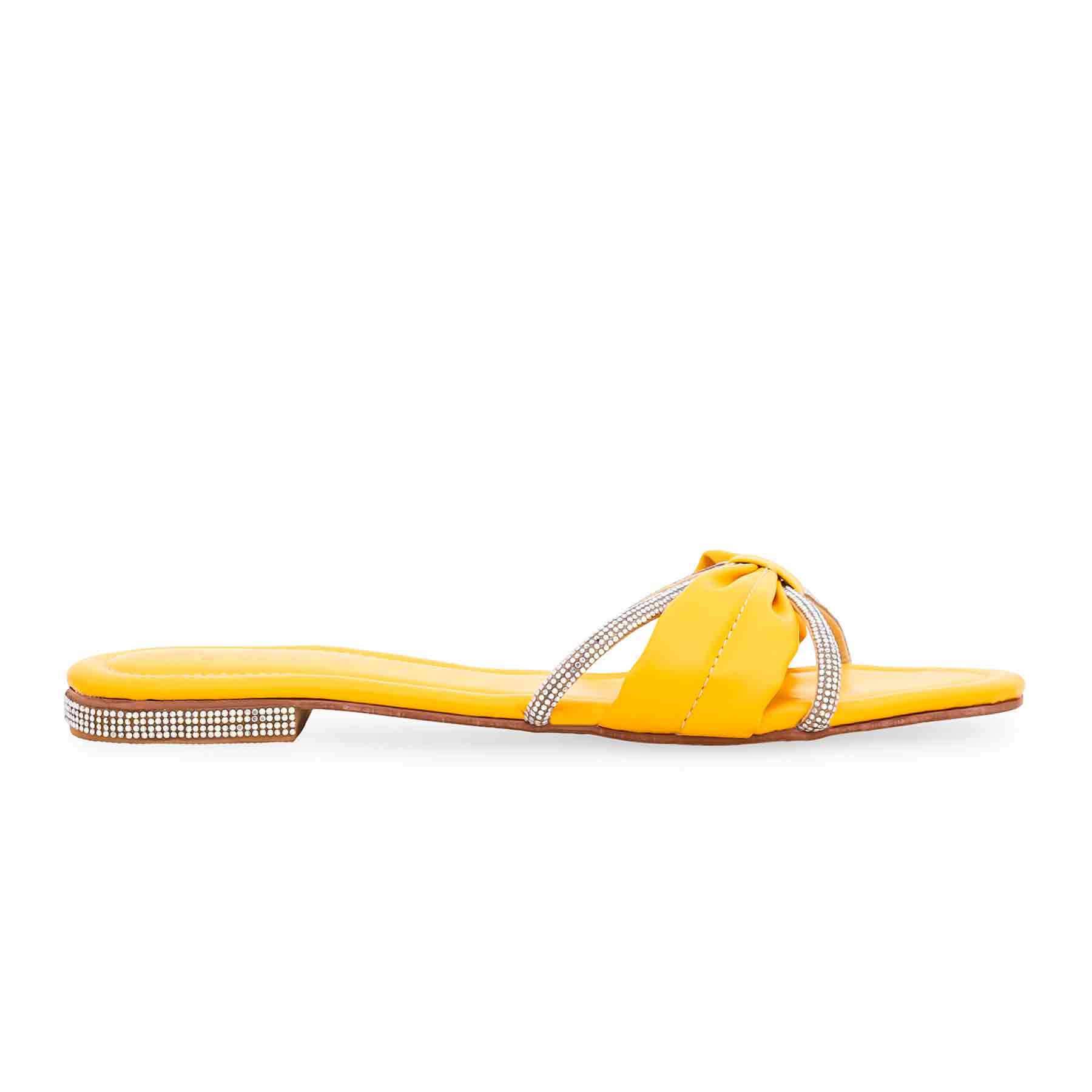 Yellow Formal Slipper FR8126 - Image 2