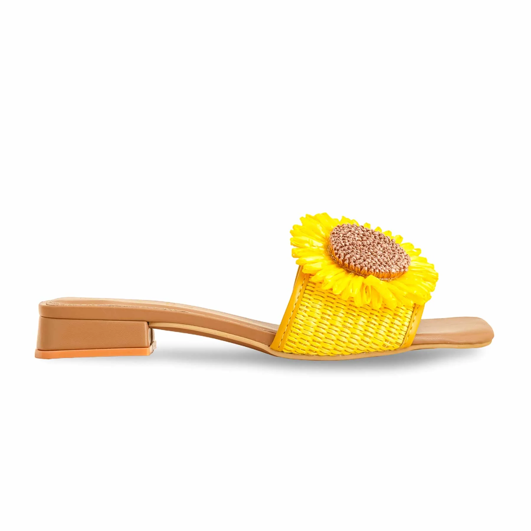 Yellow Formal Slipper FR8357 - Image 2