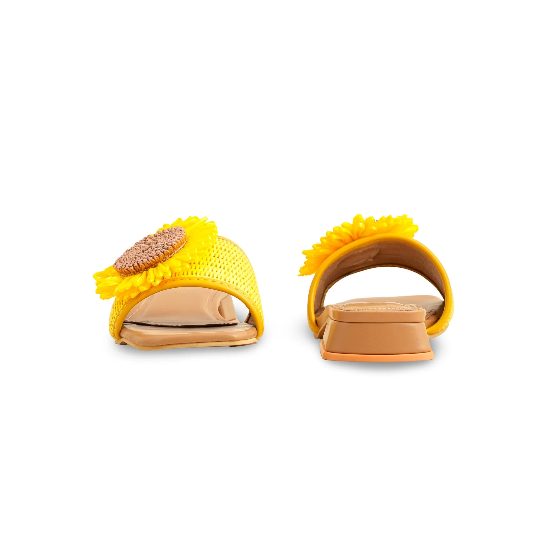Yellow Formal Slipper FR8357 - Image 4