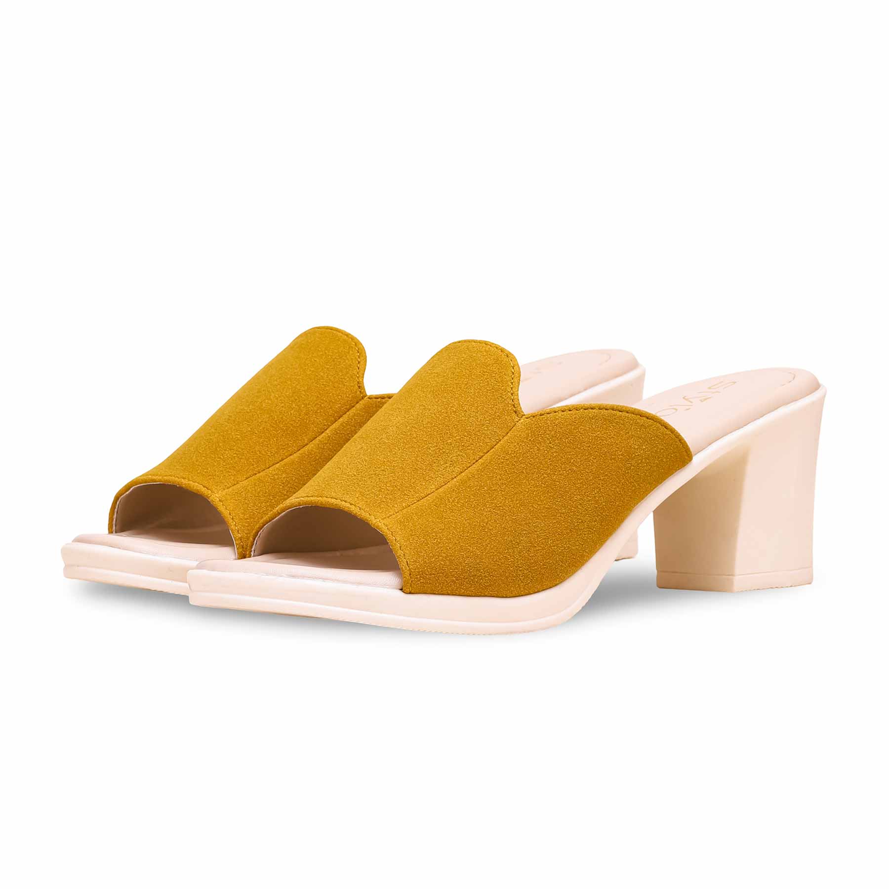 Yellow Formal Slipper PU0414 - Image 2