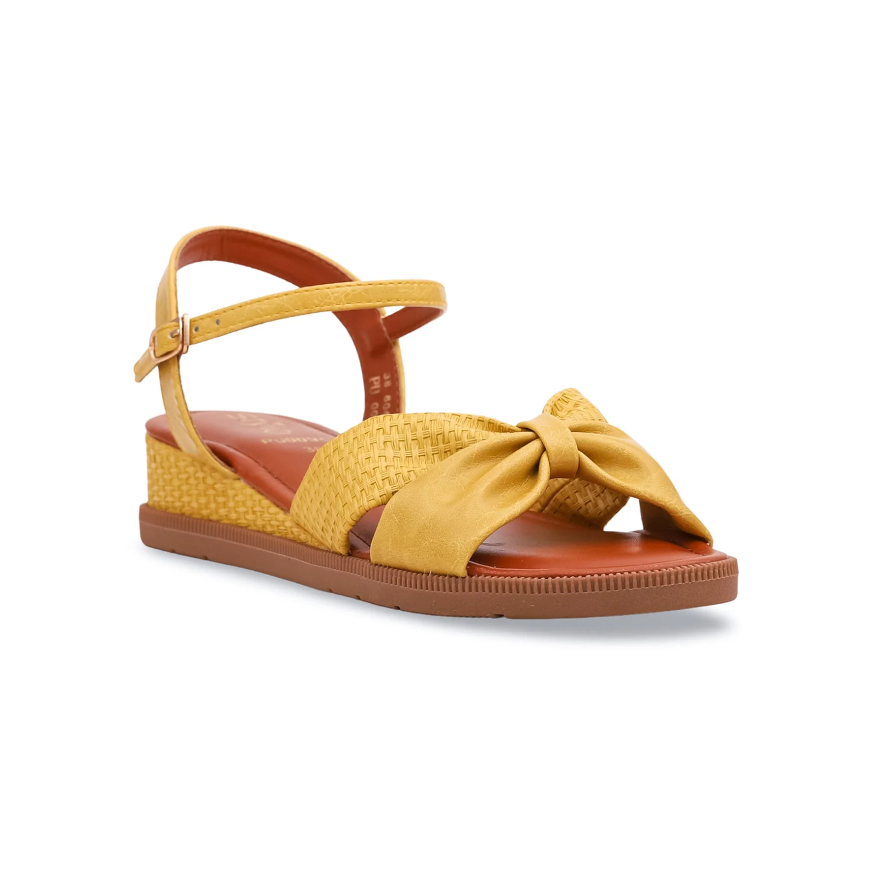 Yellow Formal Sandal PU0095 - Image 2